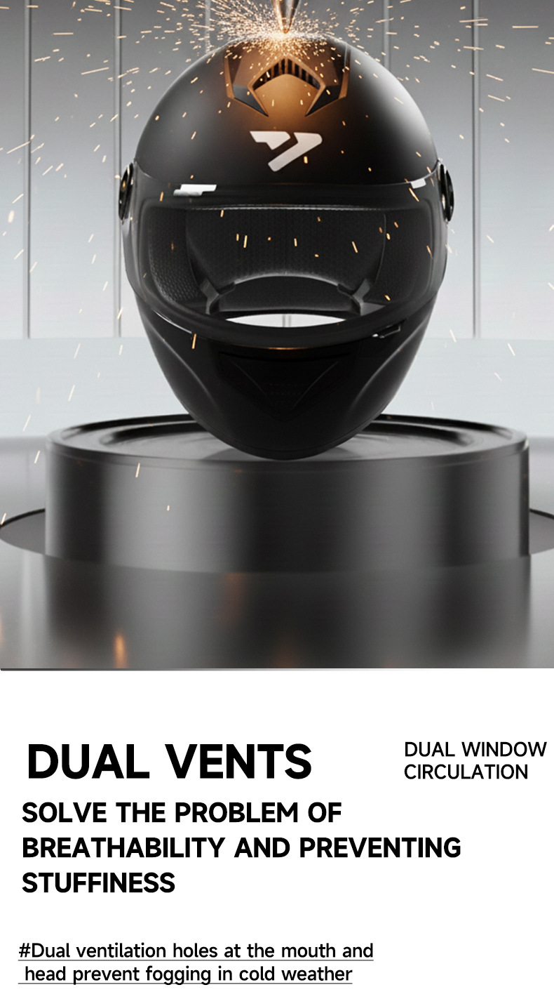 Dot Certified Foreign Trade Motorcycle Helmets, Electric Vehicle Riding Full-Face Helmets, All-Season Safety Helmets, Factory Wholesale