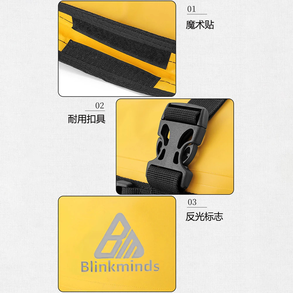 Motorcycle Waterproof Bars Bag Motorcycle Modified Bars Side Bag Quick-release Waterproof Bag Multi-function Large Capacity Car Bag