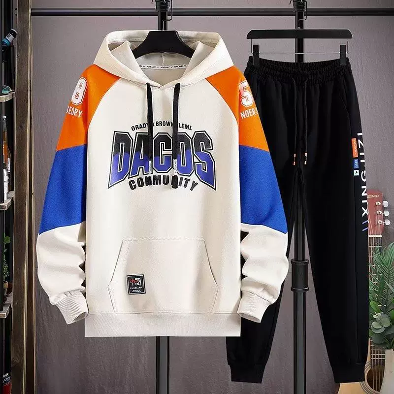 Весенний и осенний свитера для мальчиков новый с капюшоном