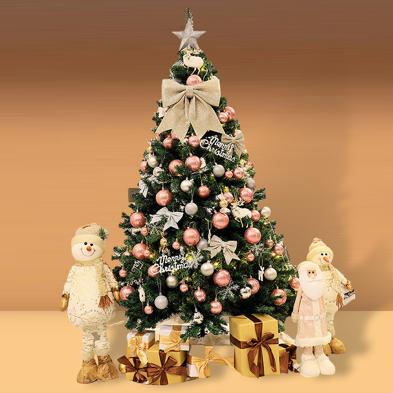 2024新型クリスマスツリーセットネット赤生中継デパートクリスマスショーウインドー装飾シーン配置小紅本|undefined