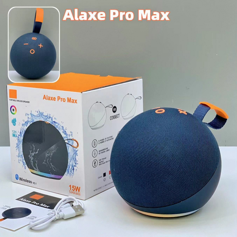 跨境新款Alaxe Pro无线蓝牙音箱手提布艺插卡迷你重低音炮音响|undefined