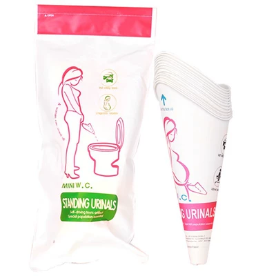 Artifact for Women Toilet Pregnant On-board emergency urine bag