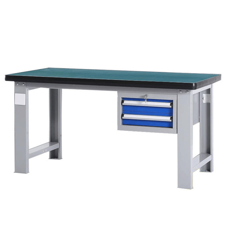 重型钳工台 实木工作台 操作台榉木实验台维修桌台虎钳装钳工台桌