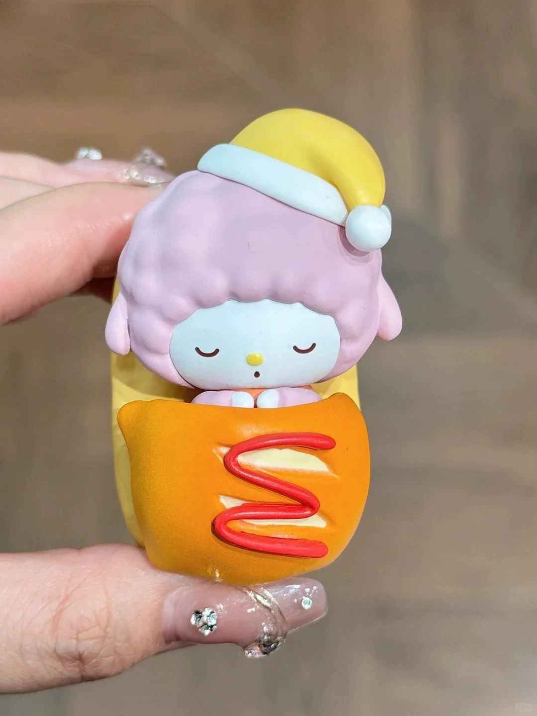 Мингчуансйй Оноин Санрио серия Happy Baking Фигурка Слепая коробка Трендовый котик уродливая рыбка украшение подарок
