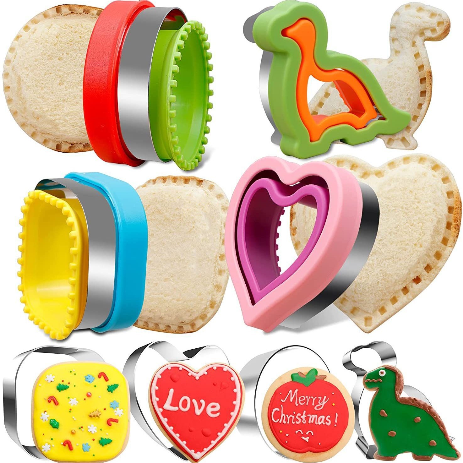 샌드위치 틀 8개 세트