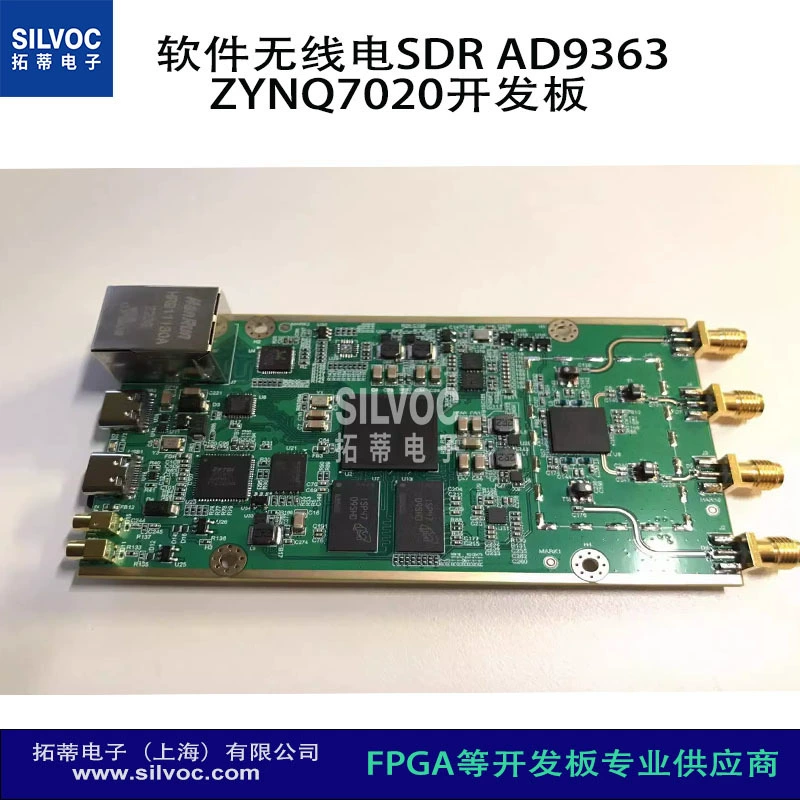Программированное радиопередатчика SDR AD9363 ZYNQ7020 ADI Pluto, Openwifi развитыe плата с шаблоном