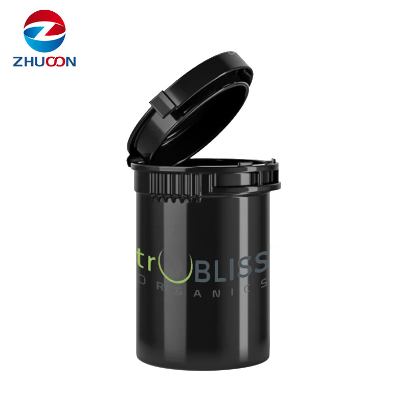 食品级安全药瓶  pp旅行收纳分装瓶  POP-TOP药瓶