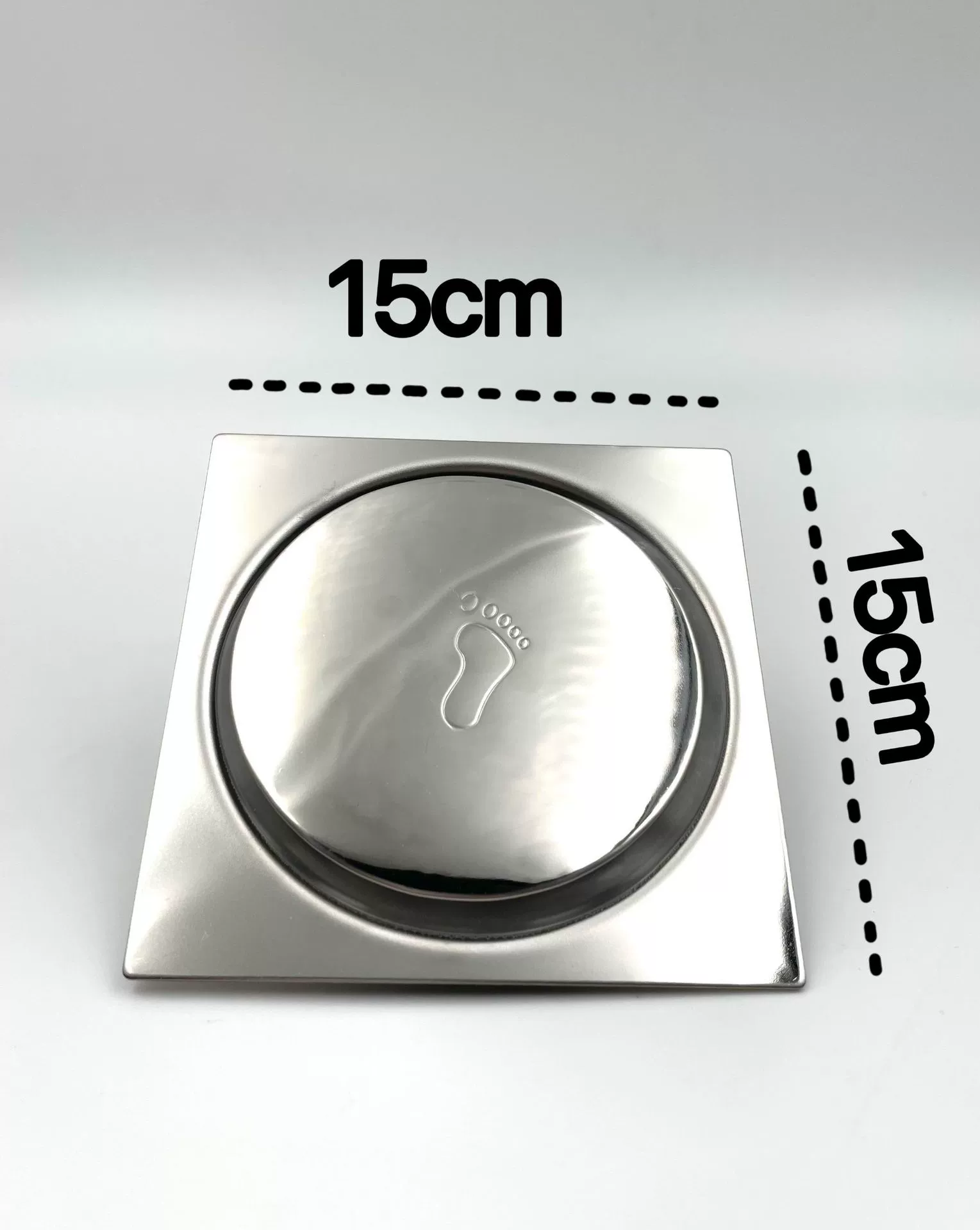 15*15 см большой отскок для пола пресс-дезодорант водостойкий дезодорант Слив для пола Душ герметичный слив пола отскок воды