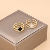 Ring, design jewelry, accessory, four-leaf clover, light luxury style, does not fade