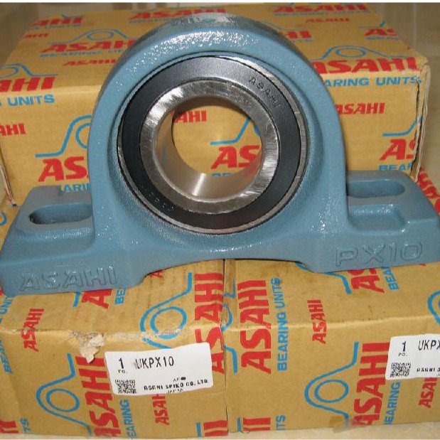 现货促销日本精工ASAHI立式加厚外球面轴承座UCP203农机分机专用