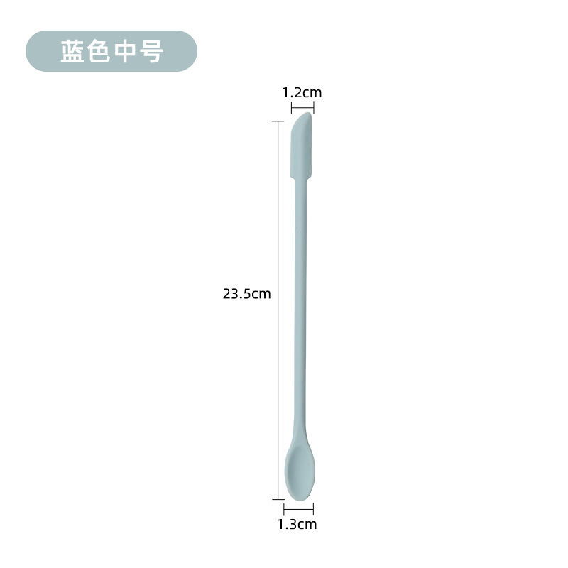 爆款食品级硅胶迷你硅胶刮刀果酱刮勺粉底液化妆品瓶刮刀三件套装|undefined
