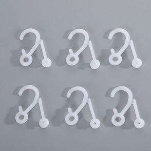 Factory direct supply new transparent PE plastic fabric socks packaging bag hook aircraft hole hook question hook