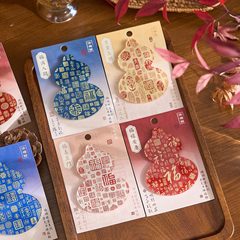 福禄安康アクリル磁気新年国風冷蔵庫は福字を貼って書道文字を祝福します。