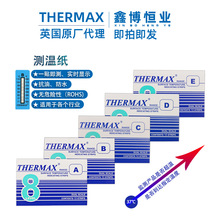 ���� Ӣ��THERMAX����ֽ8��A/B/C/D/E�¶�������ֽ������ֽ��ǩֽ