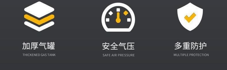 Oil-free silent air compressor, small household 220v air compressor, air pump for woodworking, painting, nailing, and inflating