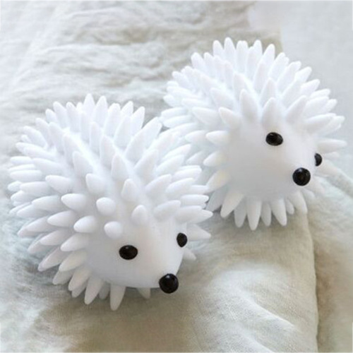 Household soft silicone hedgehog PVC magic anti-winding decontamination laundry ball artifact wash and protect sticky hair drying cleaning ball