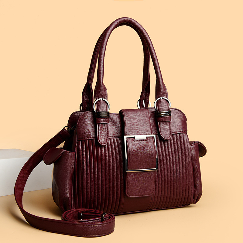 Cross-Border New Designer Women's Handbag with a High-End Feel, Fashionable and Elegant Shoulder and Crossbody Bag