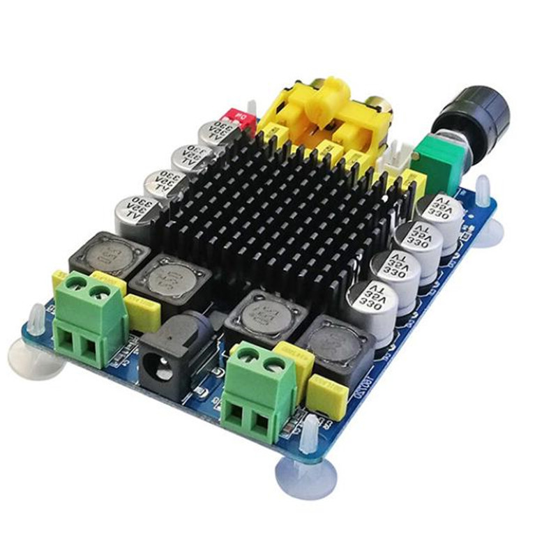 TDA7498大功率数字功放板2.0双声道2*100W立体声汽车电脑音箱功放