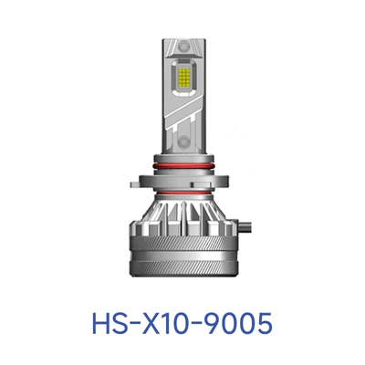 Ultra-Short Car Led Headlight X10 Truck Light 100W Modified High Beam and Low Beam Super Strong Spotlight (Ön faralar) - hs-x10-9005