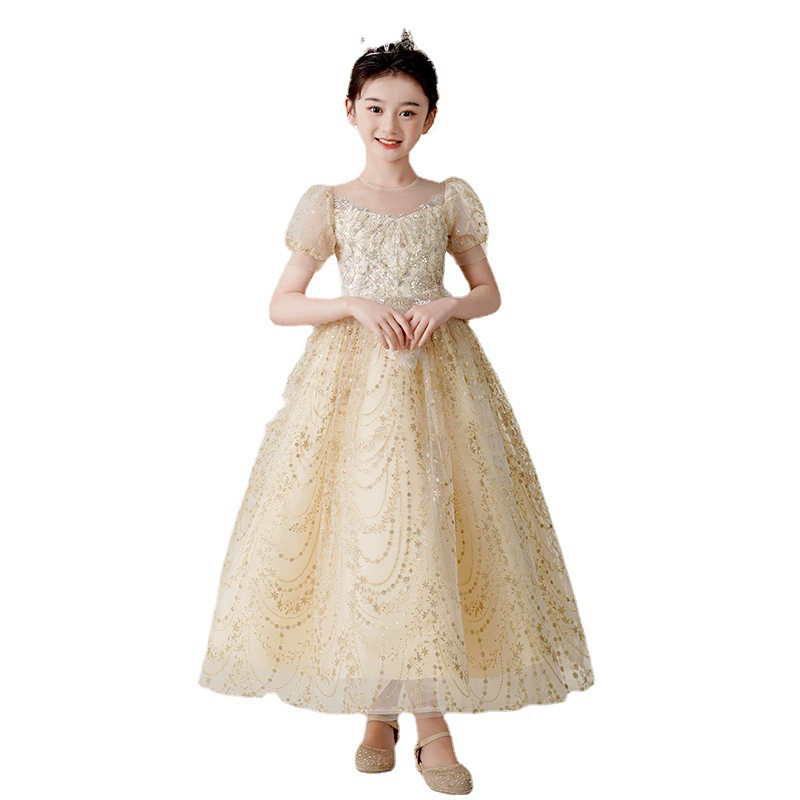 Long skirt, girl's skirt, suit, small princess costume, western style