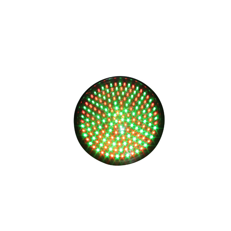 Fábrica de Shenzhen semáforo luz de advertencia placa accesorios 200 tipo monocromo de dos colores Luz de señal de tráfico placa completa núcleo de la lámpara image 6