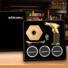 アマゾンの熱い販売の異なった味の木屑の氷の石のウイスキーのカクテルのdiyの木製のスモーク器のセットは卸売りします。