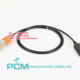 USB转RS485串口电缆FTDI XLR 3频 舞台照明控制器电缆植物生长灯