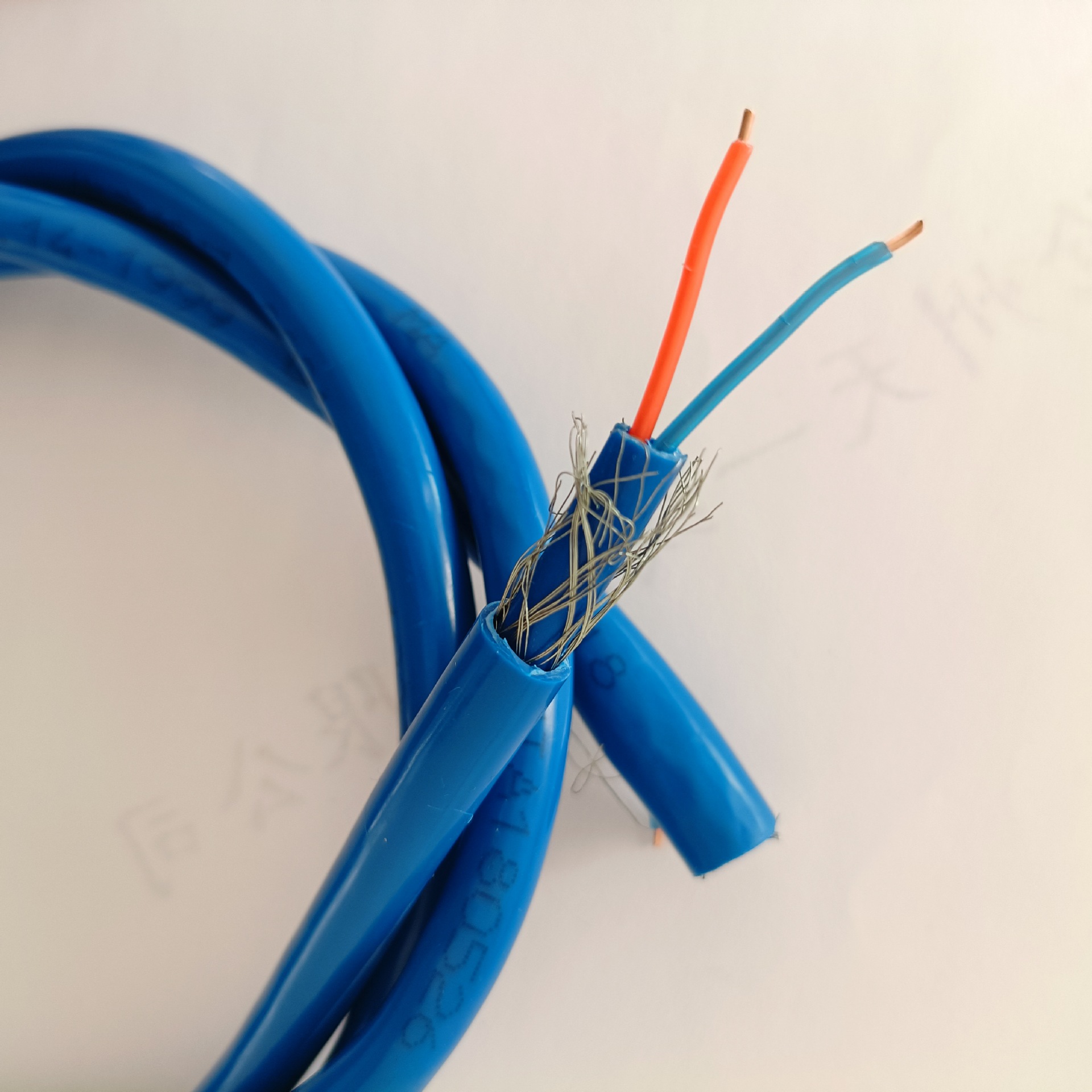 矿用通信电缆MHYBV2*2*7/0.5/0.8煤安证齐全钢丝铠装信号加强