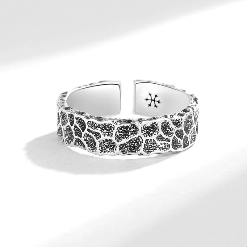 Brand adjustable retro ring, for import