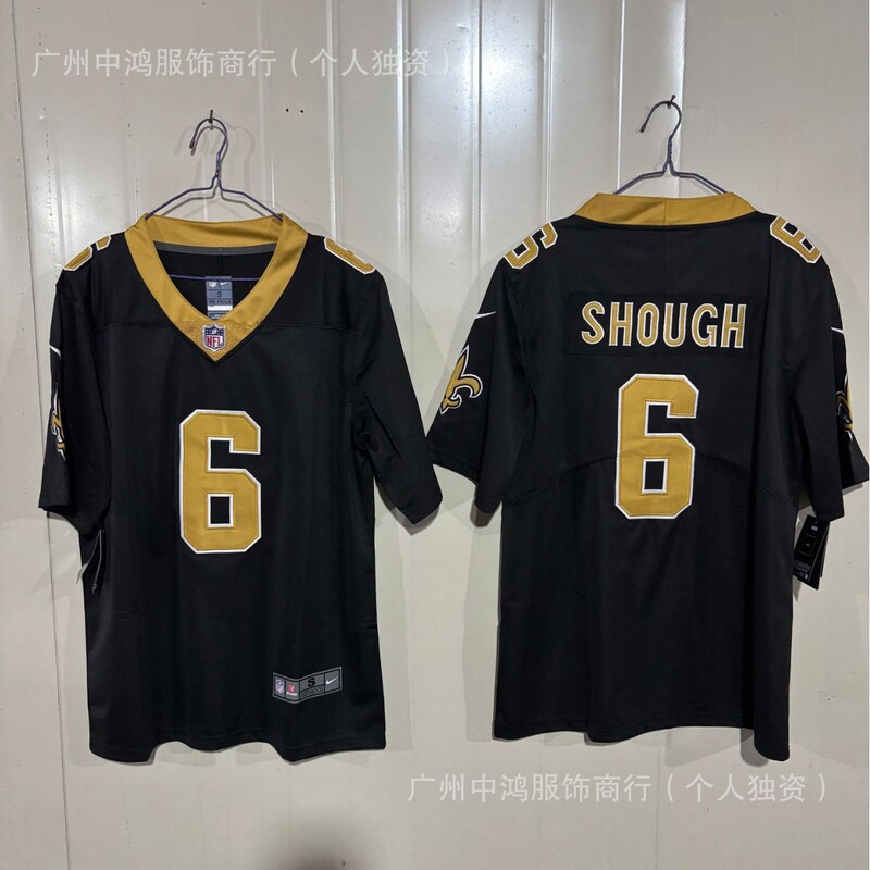 Foreign Trade Nf/L American Football Jersey Short-Sleeved Rams Browns Dolphins Chiefs Cowboys Saints Embroidered Jersey