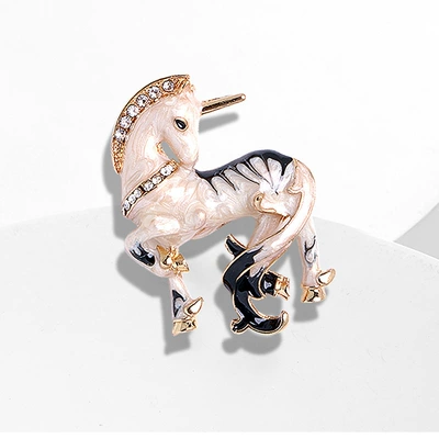 American Retro Baroque Style Unicorn: Yaxa sancaqları