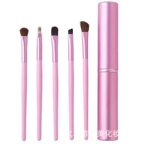 Directly approved by the manufacturer, eye shadow brushes, large quantity and favorable price, portable makeup brushes, five-piece set, complete set of five eye brushes