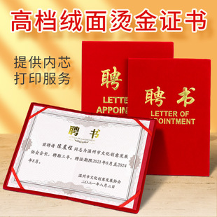 Class Cadre Class Committee Letter of Appointment Shell Bronzing Cover Inner Page Primary School Student Family Committee Appointment Certificate Inner Core Print