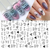 Nail stickers, cartoon fake nails, adhesive comics for nails, suitable for import, new collection, 3D