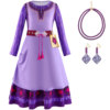 Small princess costume, children's dress with sleeves, clothing, cosplay, long sleeve