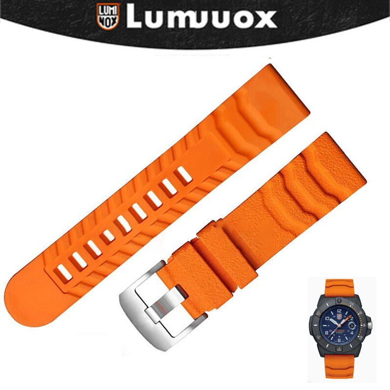 24mm Strap Suitable for Lumiuox Navy 8821 Seal Assault Team Lumiuox Watch Accessories Wholesale