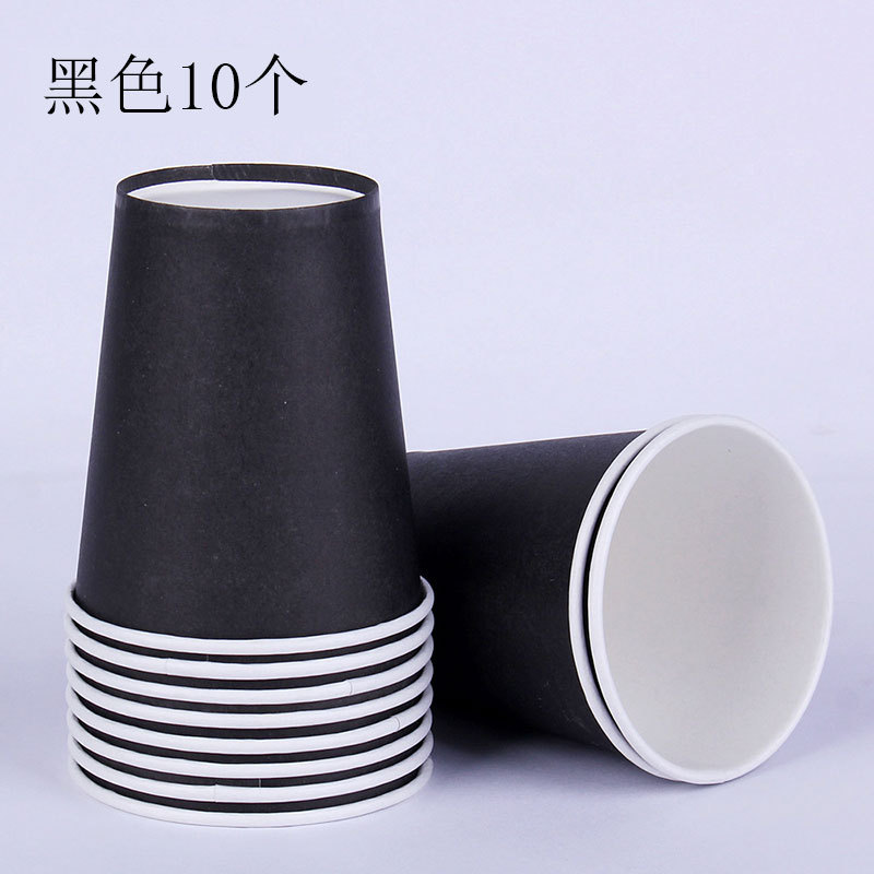 10 tazas de papel coloridas para jardín de infantes materiales hechos a mano tazas de papel espesadas artísticas DIY materiales hechos a mano image 18