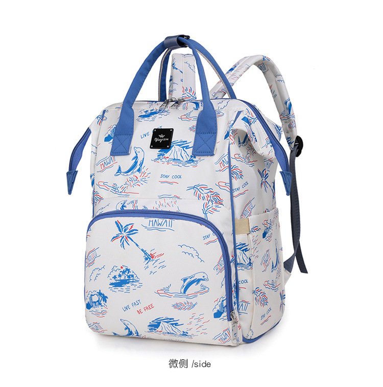 Mom Bag, baby bag, large-capacity, lightweight and fashionable for going out, new multi-functional double-shoulder mom bag undefined