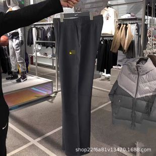 2024 New Hook Loose Casual Sweater Trousers Cross-border Joint Style Men's and Women's Simple Knitted Sports Trousers FD8461
