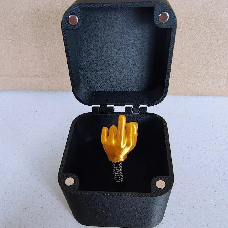 Новый трансграничный взрыв Middle Finger Surprise Gift подделка хитрый сюрприз игрушечный подарок