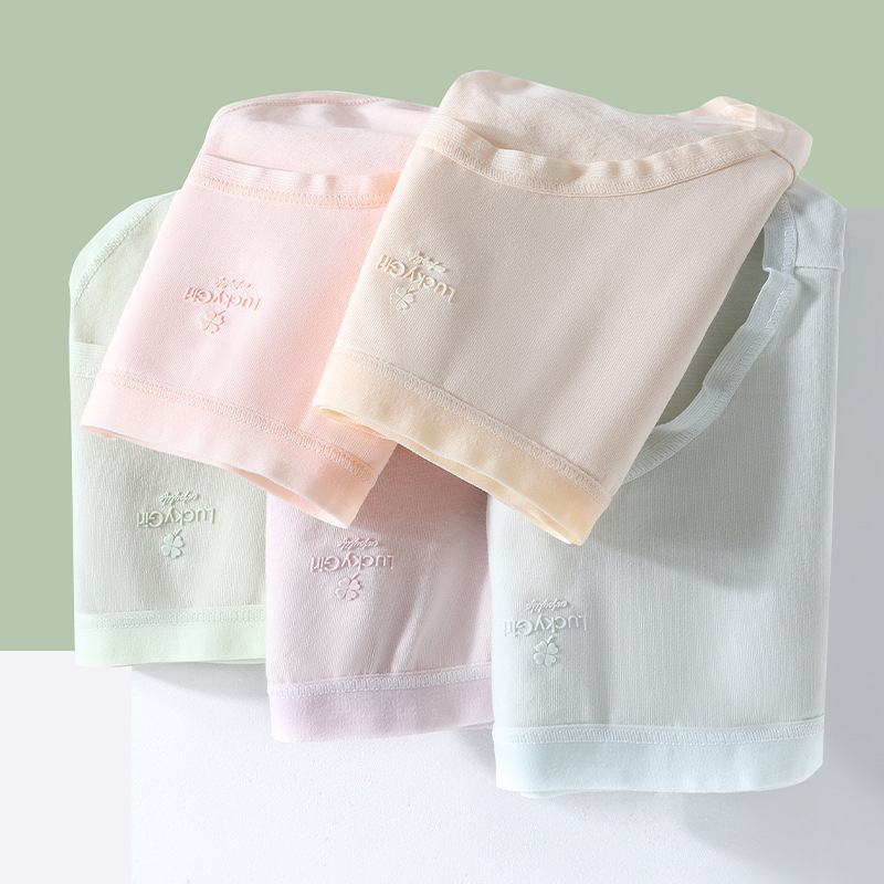 Clearance Sale Special Women's Underwear, Pure Cotton 10A Antibacterial Crotch, Simple Four-Leaf Clover Design, Triangle Panties Wholesale