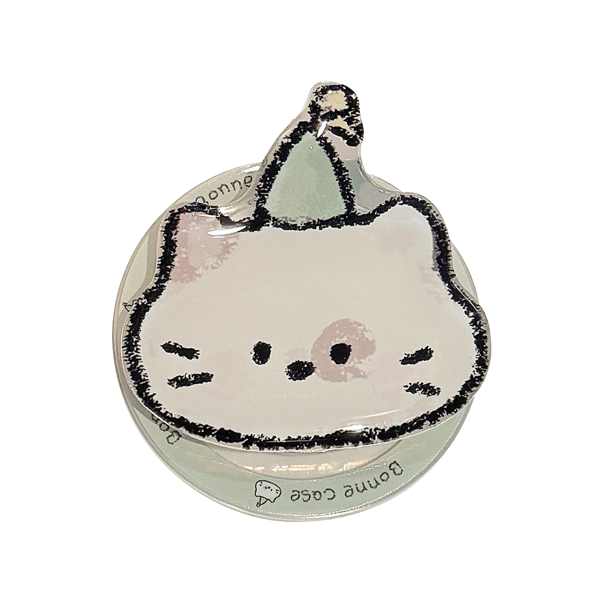 Adecuado para Magsafe soporte magnético lindo de dibujos animados pequeño animal soporte de airbag de teléfono móvil escritorio portátil retráctil