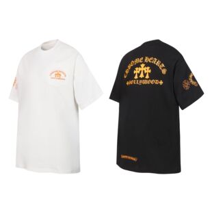 �߰汾CHrome Hearts���_����ɫ����ʮ�ּܽM��ӡ�����ɶ���t��