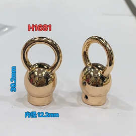 手袋箱包包金属装饰流苏挂件配饰锌合金葫芦形手挽吊钟扣