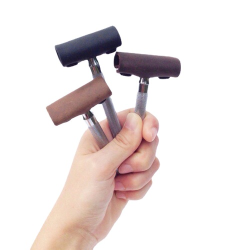 Old-fashioned razor scalp cover Anti-scratch razor leather condom Manual razor head protective cover