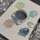 Net red new nail art explosive flash laser powder ultra-fine magic mirror powder optical chameleon powder nail jewelry wholesale