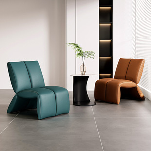 Creative Design Living Room Single Sofa Rest Area Reception Sofa Chair High Sense Hotel Business Negotiation Leisure Chair