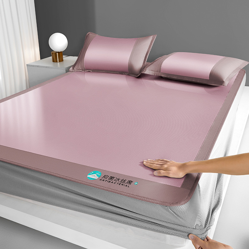 800D 항균 아이스 실크 매트 - 바이탈리티 파우더 - 장착 시트