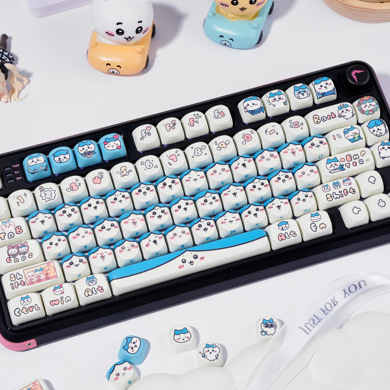 Xiao Ba MOA サイド刻印キーキャップ (箱入り) キーキャップ メカニカルキーボード クロス軸 MOA 非常にかわいい MAC 昇華 P|undefined