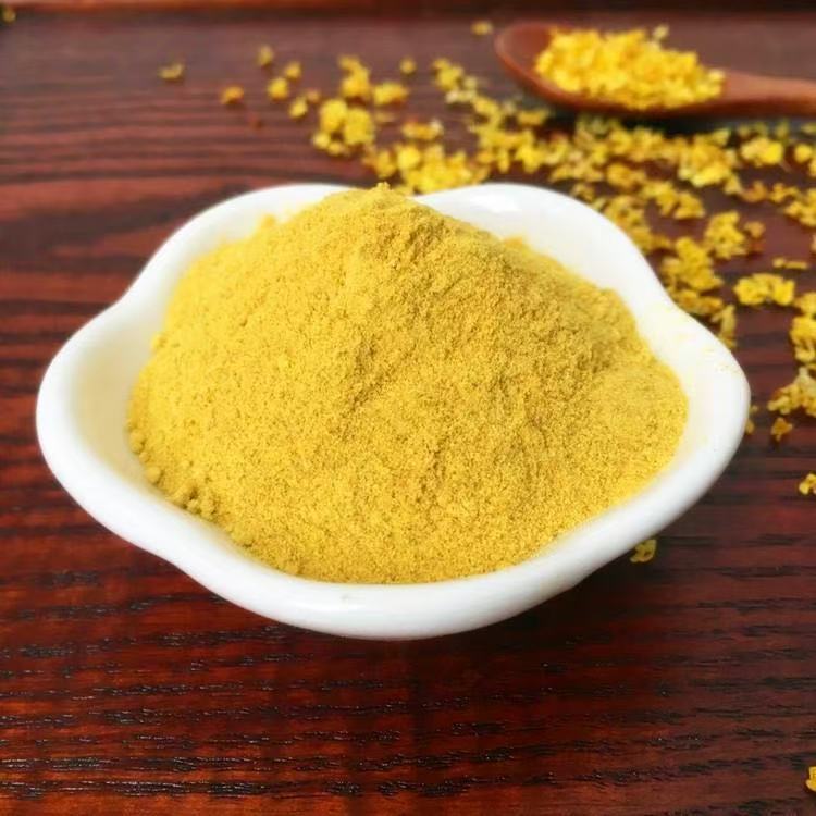Dried Osmanthus Flower Powder Gui Hua Fen Ultra Fine Ground Herbal Powder 500g Bulk Pack specifications